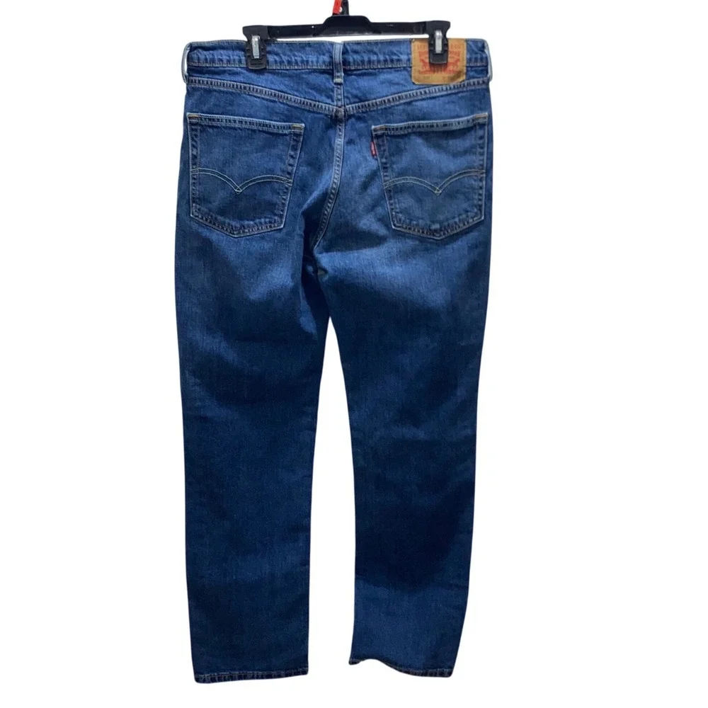 Levis 514 Straight Fit Mens Blue Denim Jeans Medium Wash W36 L32